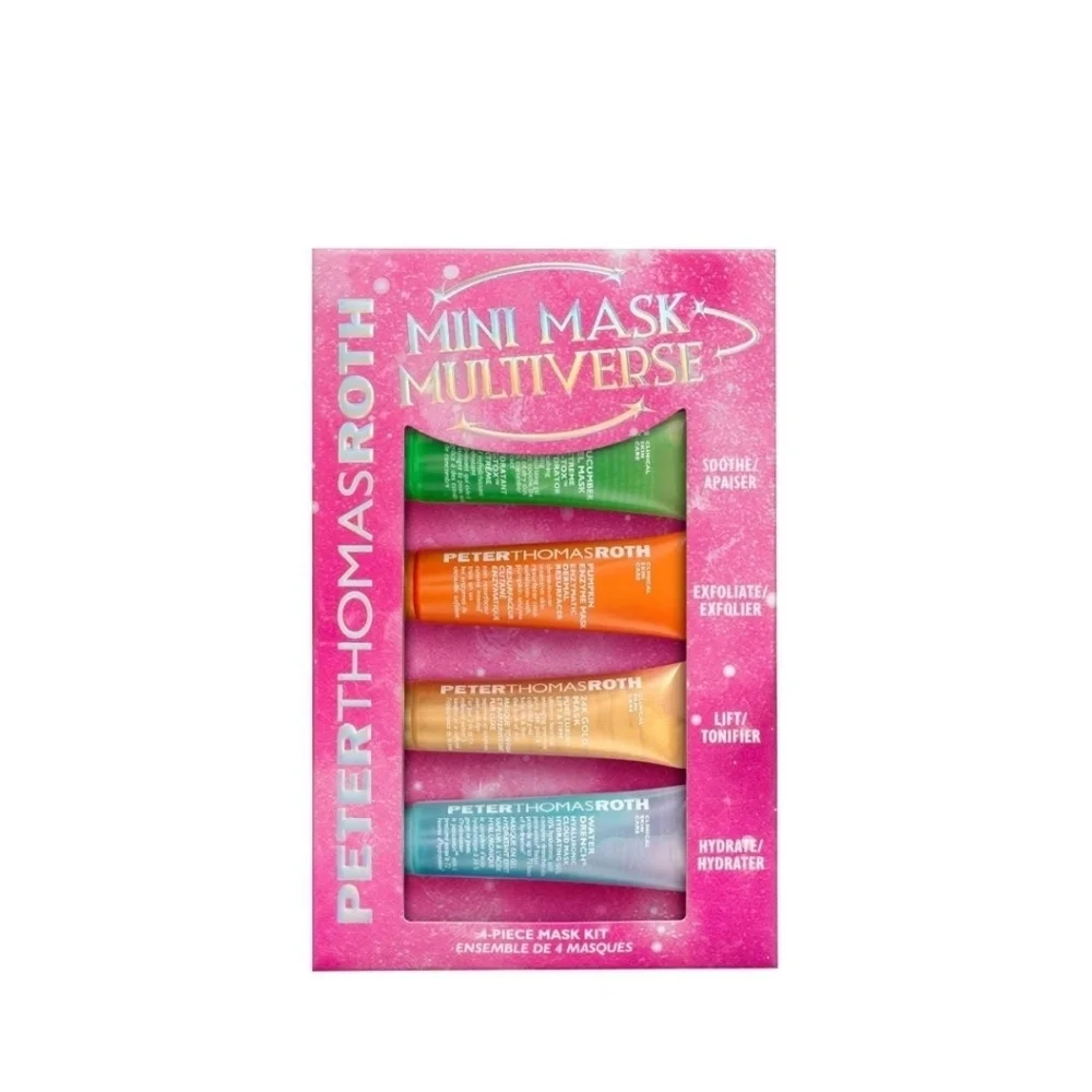 CLEARANCE! Peter Thomas Roth 4-Piece Mini Mask Set, 14ml x 4, New